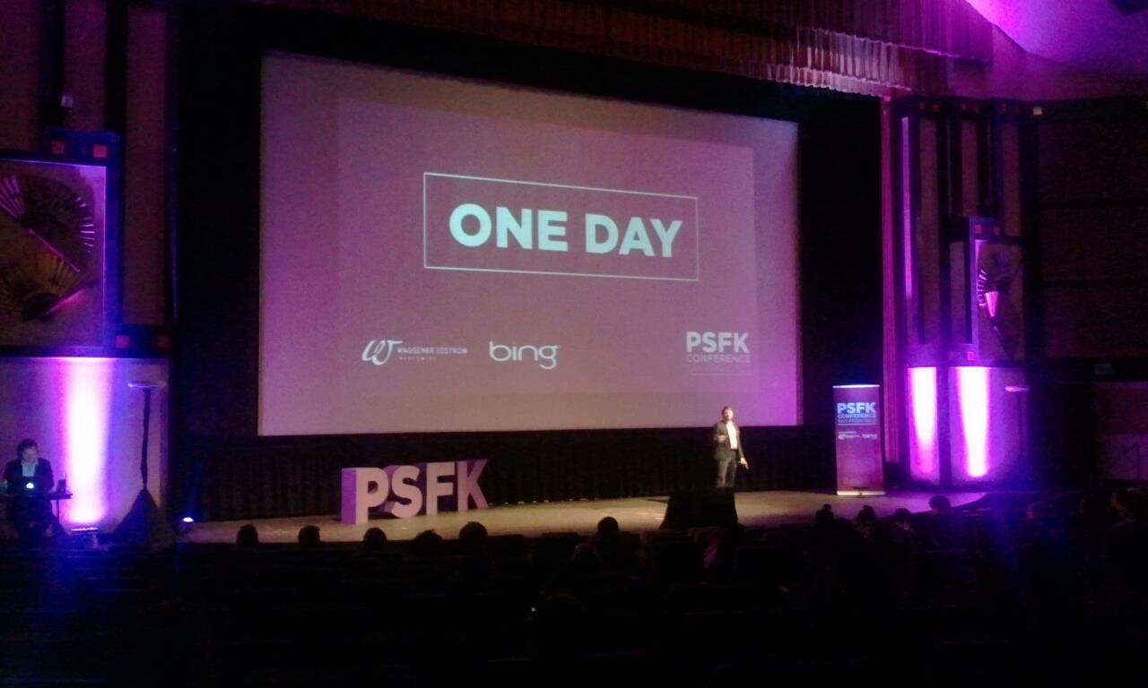 Piers Fawkes opens the big shindig PSFK 2012 in San Francisco at the Sundance Kabuki Theater.