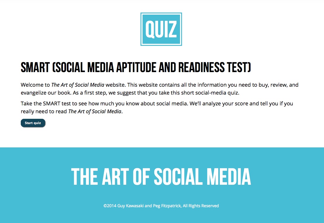 Social Media Aptitude and Readiness Test